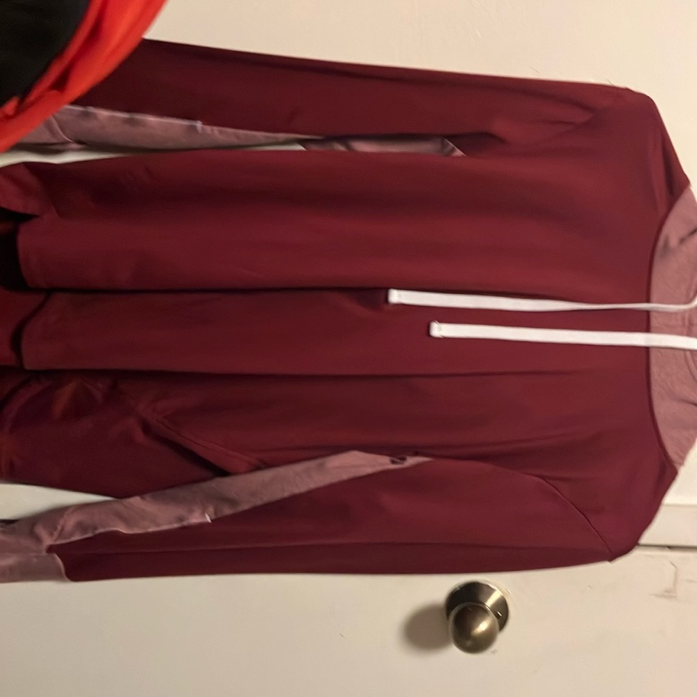 Red hoodie